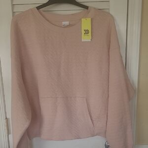 All in Motion Blush Sweatshirt
